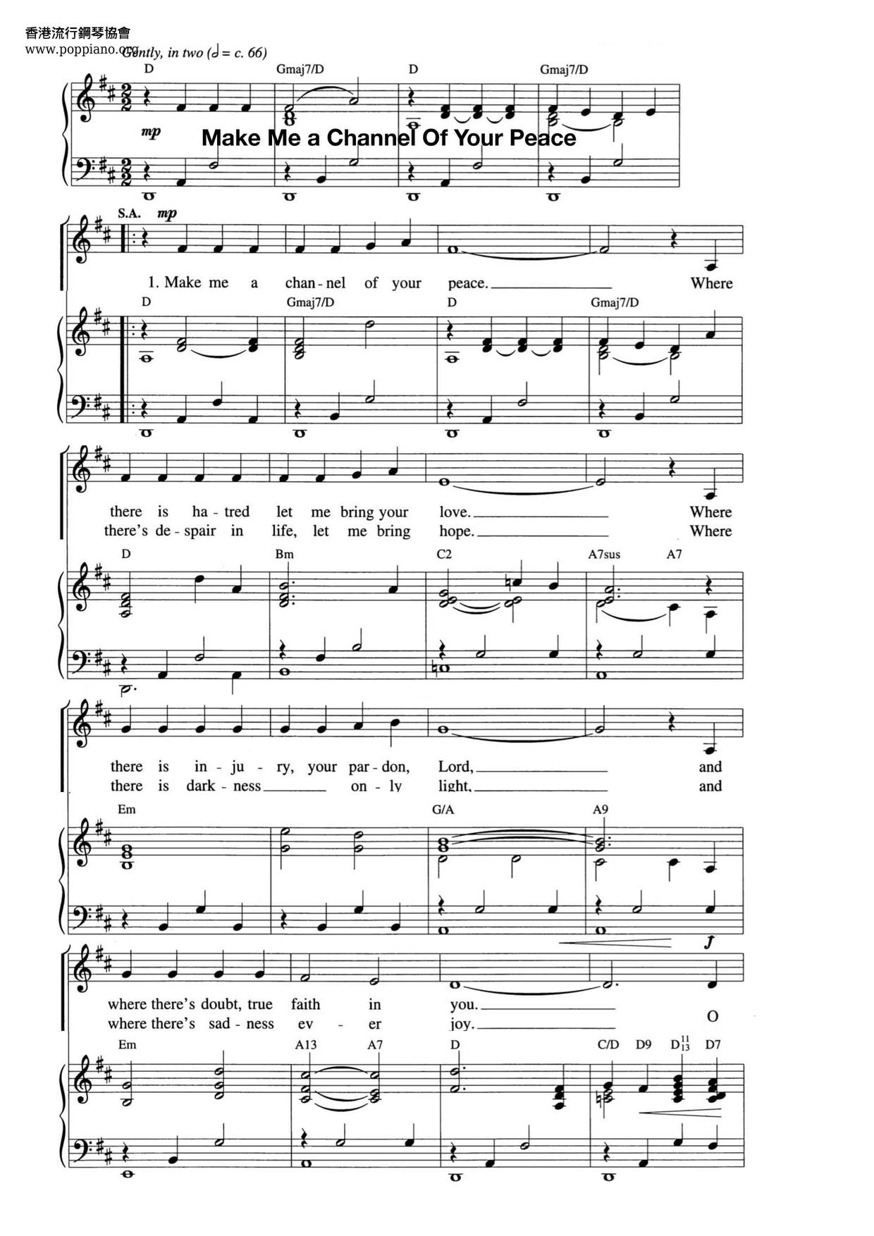  Make Me A Channel Of Your Peace pdf 