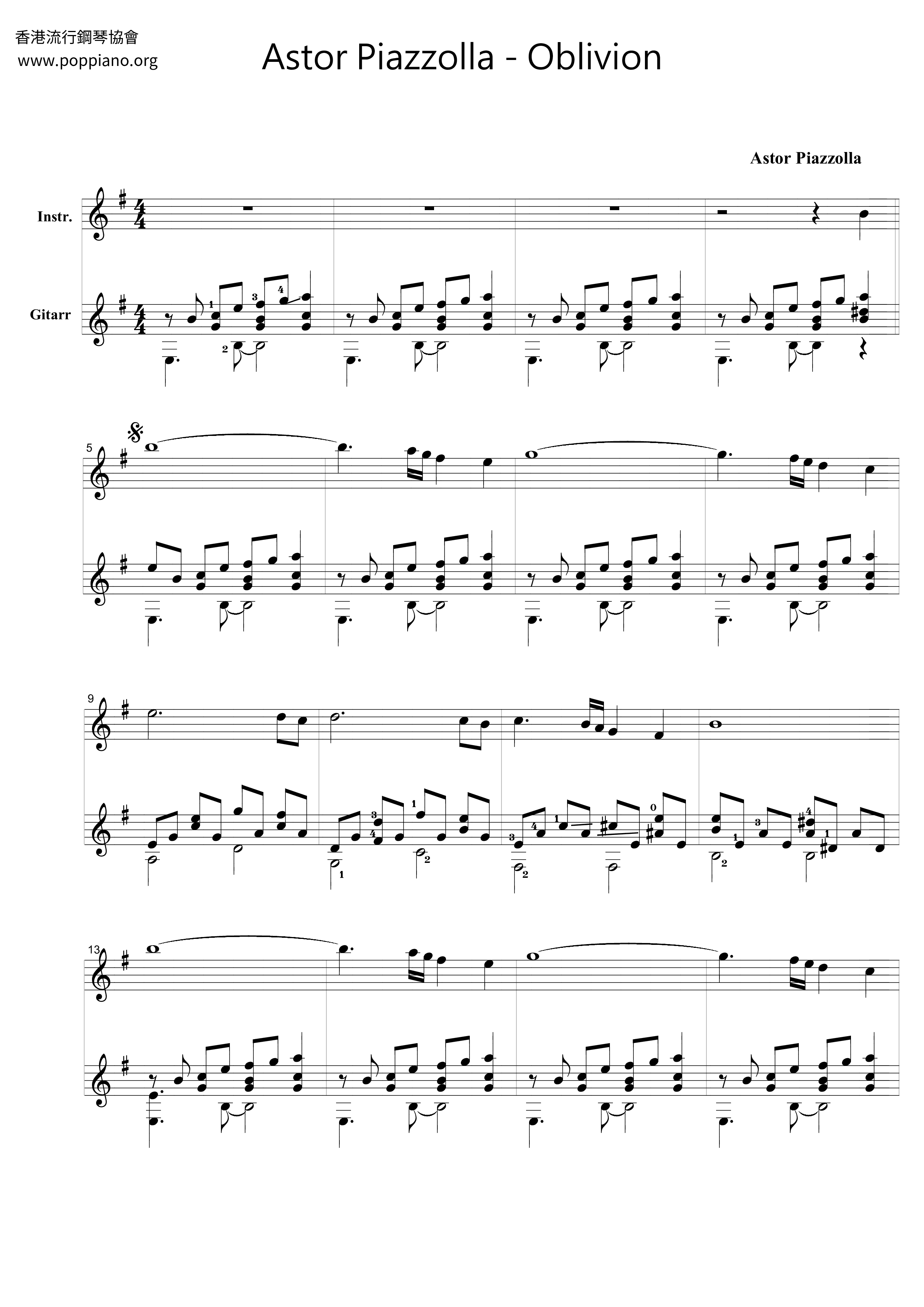 HymnOblivion Sheet Music pdf, Free Score Download ★