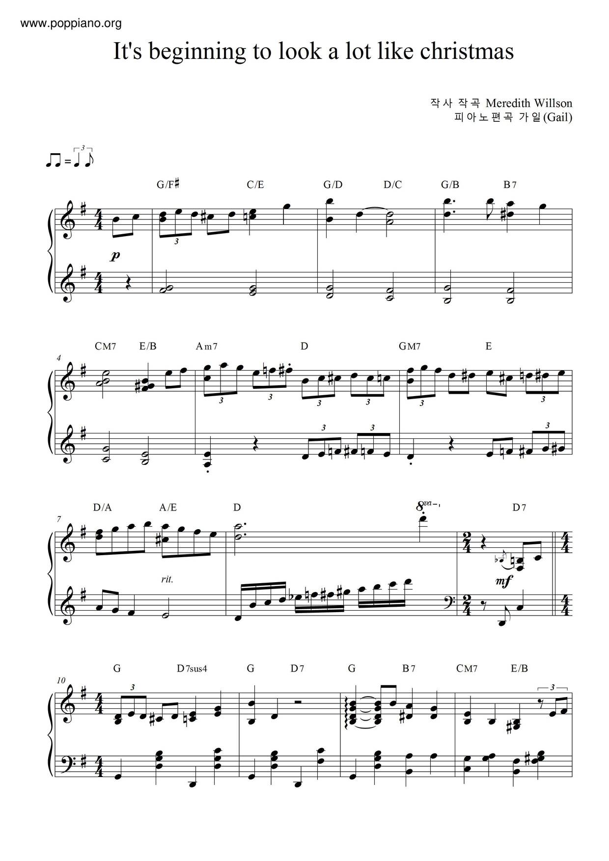 michael-buble-it-s-beginning-to-look-a-lot-like-christmas-pdf