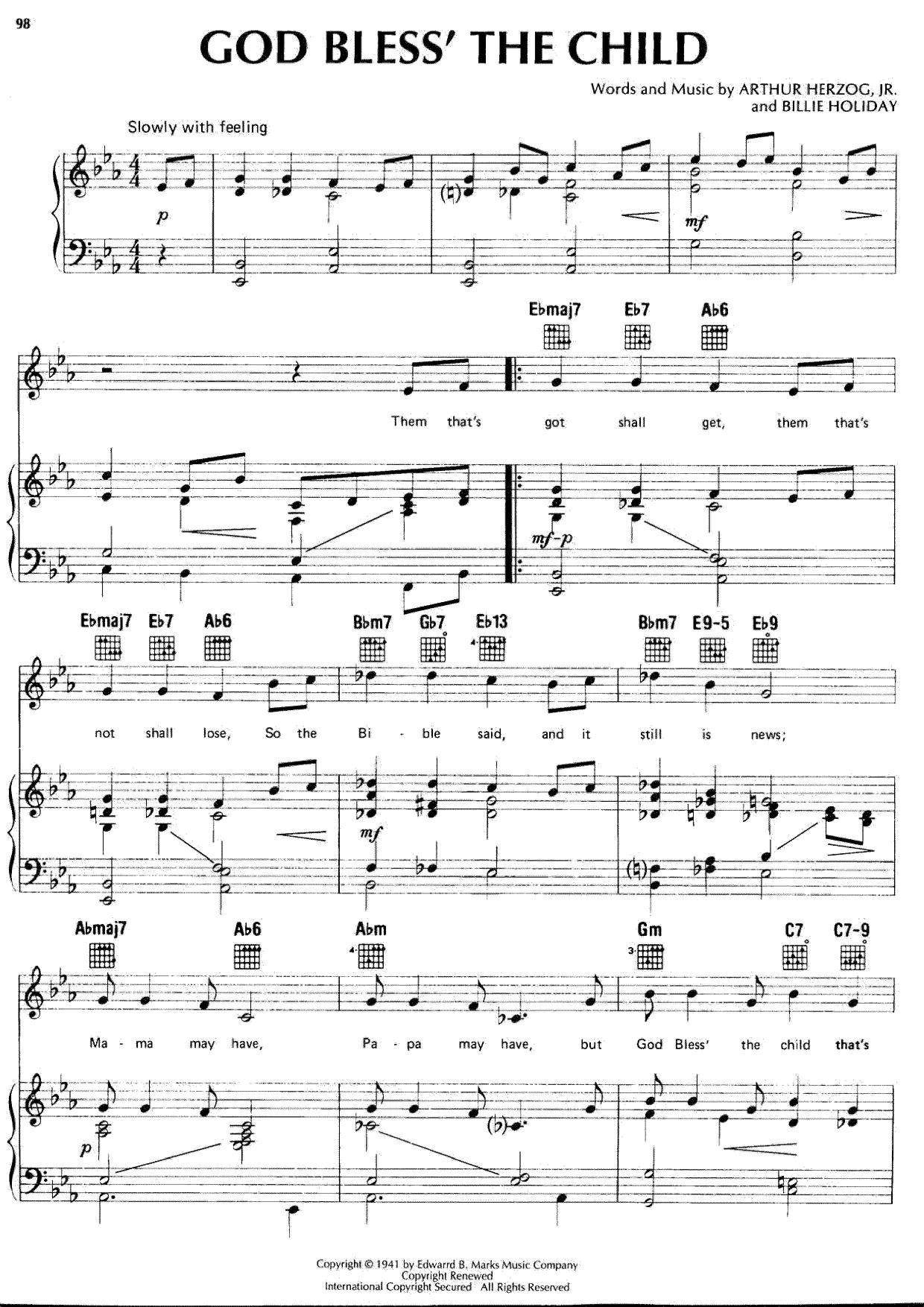 billie-holiday-god-bless-the-child-pdf-pdf